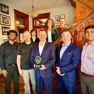 Moodr Health receiving DFMB Innovator Grant